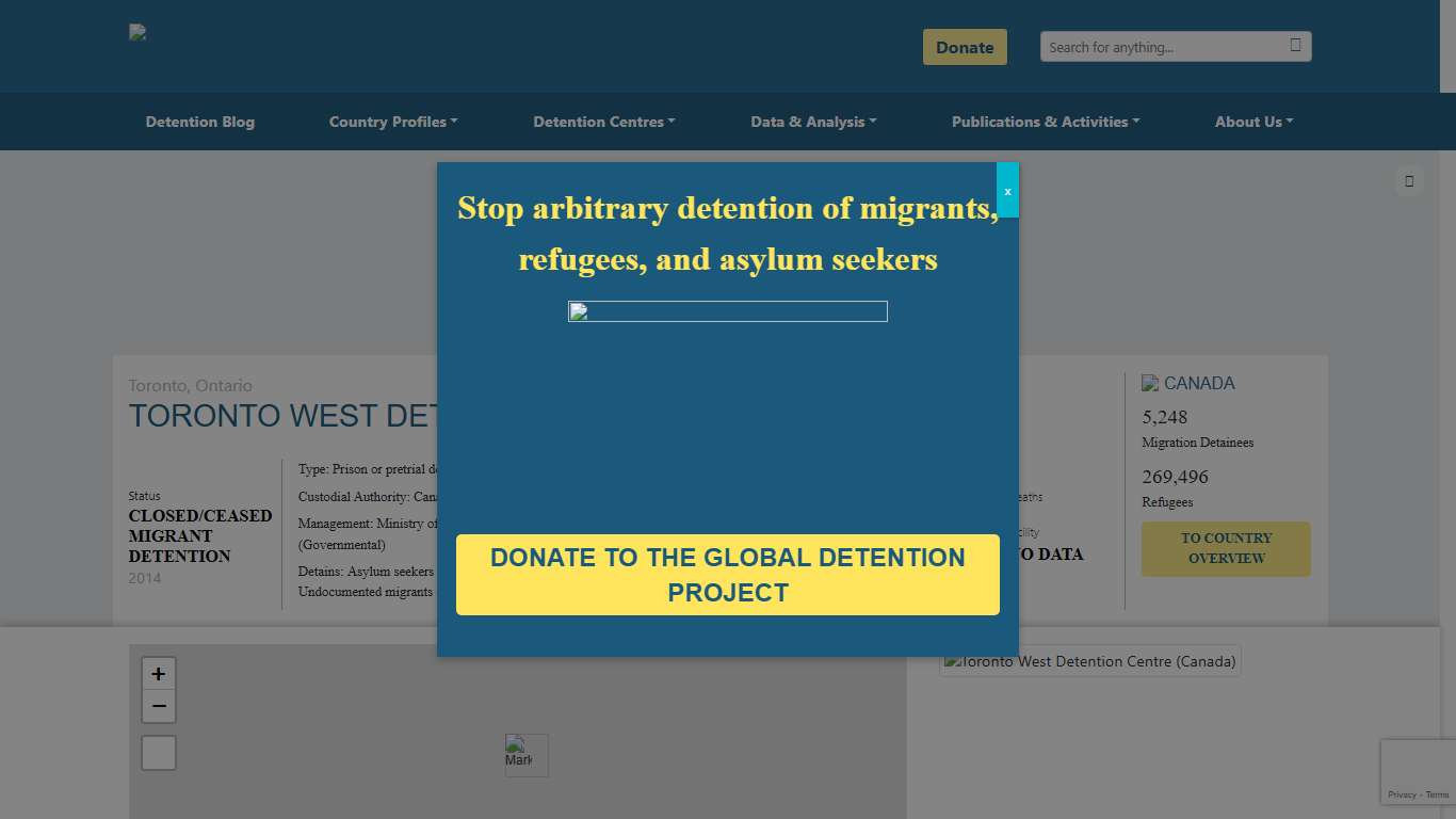 Detention centre - Global Detention Project Mapping immigration detention around the world